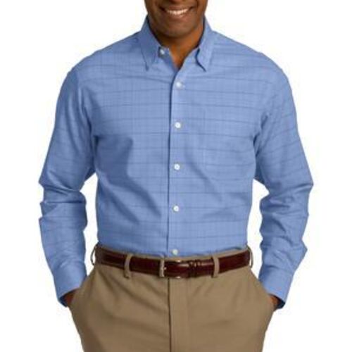 Windowpane Plaid Non Iron Shirt Thumbnail